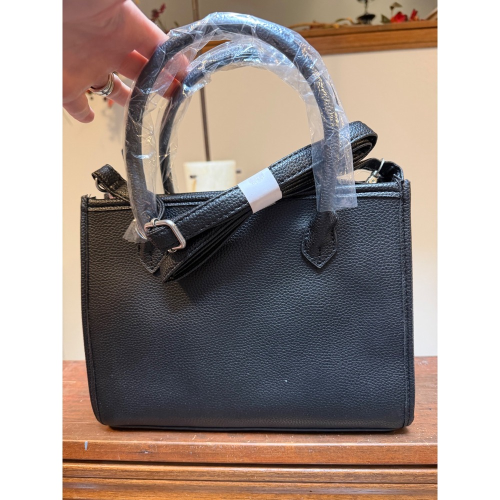 French connection black over the shoulder/ hand bag purse - Picture 3 of 4